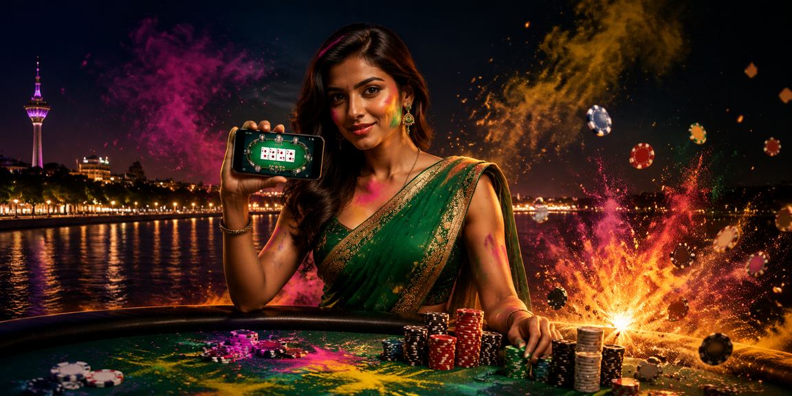 Online rummy game played on a mobile phone